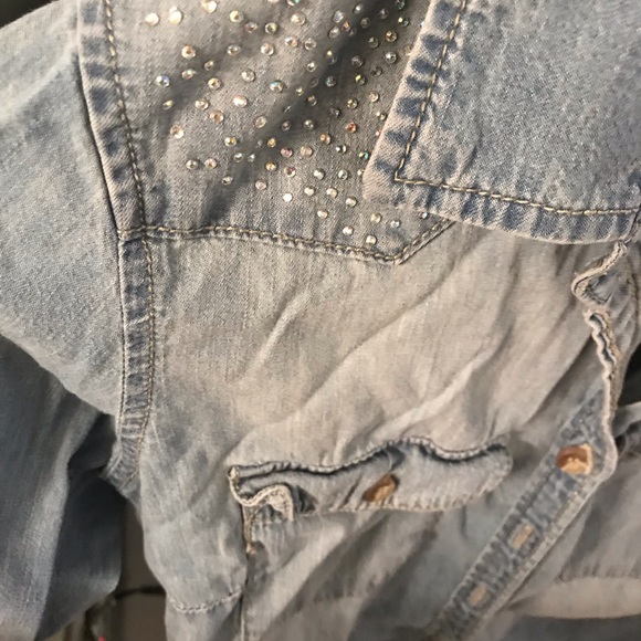 Denim button down - Picture 2 of 2